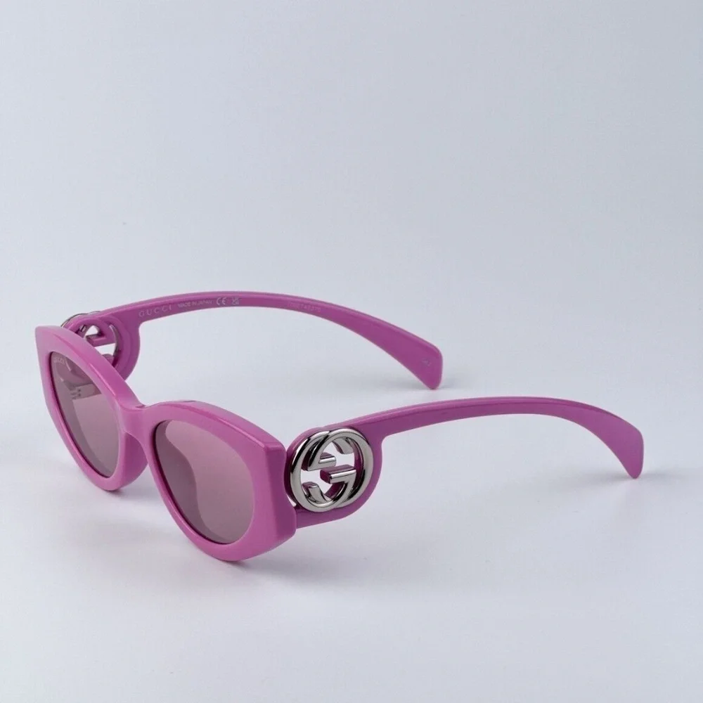 NWT Gucci GG1691S-003 Rose 54mm Sunglasses